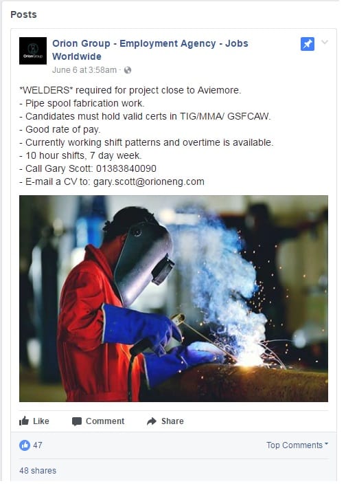 job posting