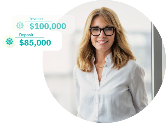 Professional Broker Illustrating Factoring Process